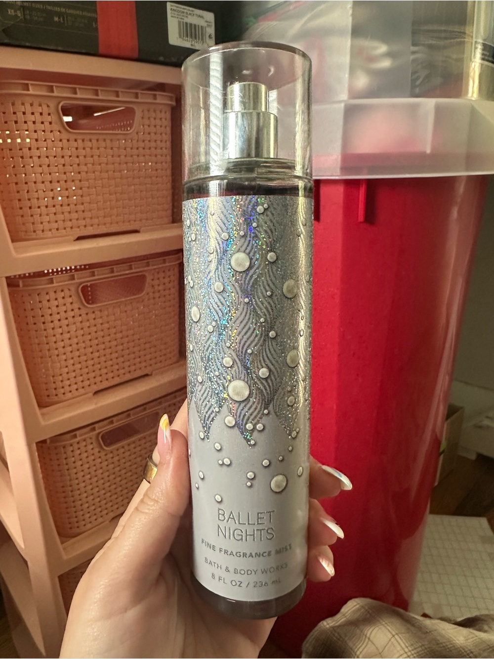 Bath & Body Works Ballet Nights Fine Fragrance Mist - Silver Holographic